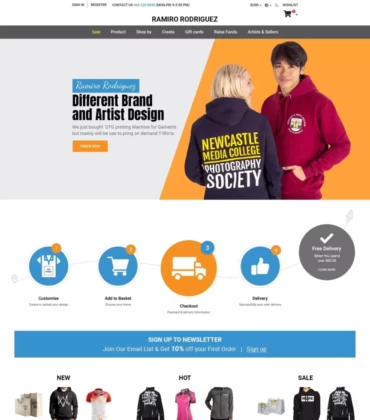 ecommerce web design